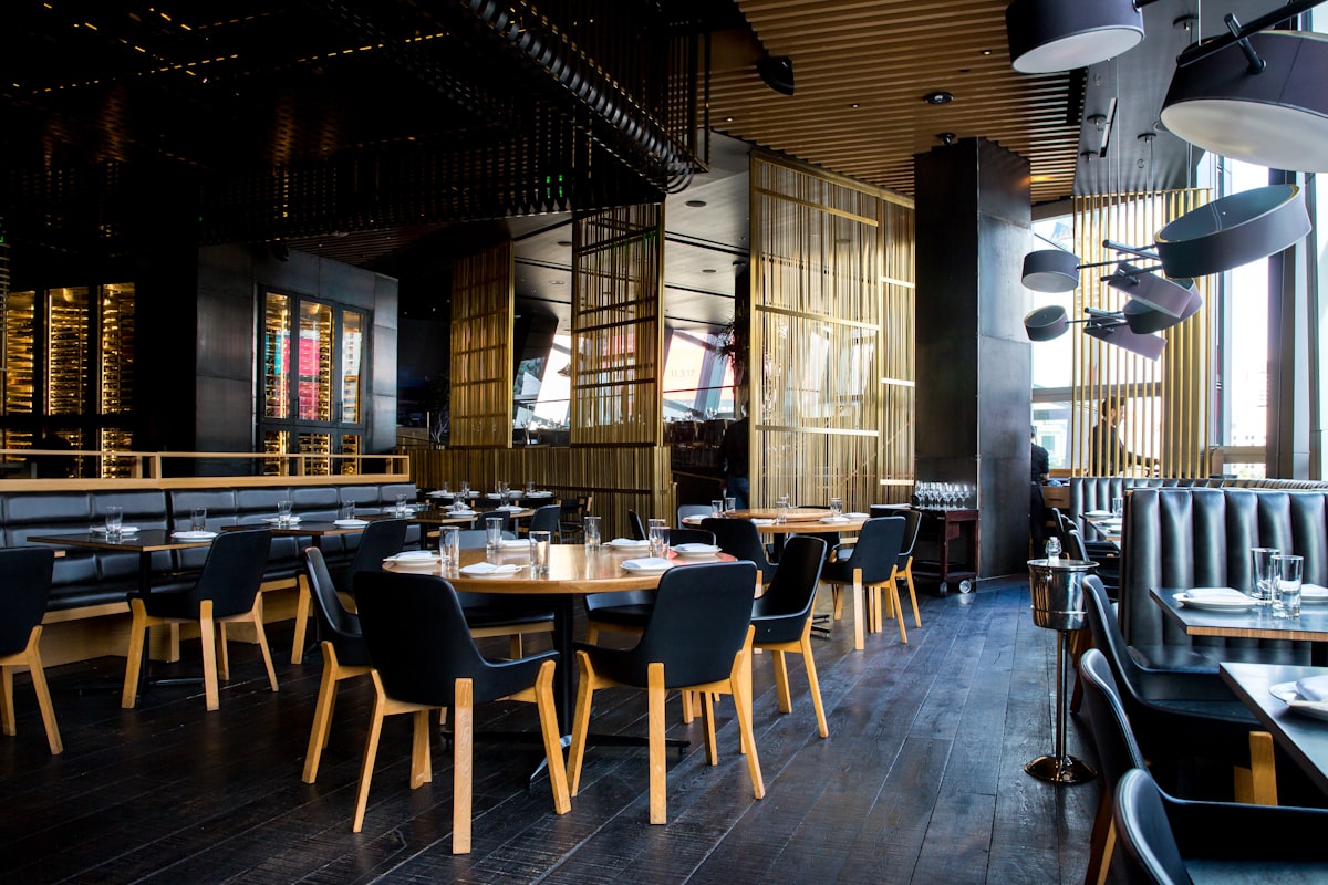 Gastraum eines Restaurants